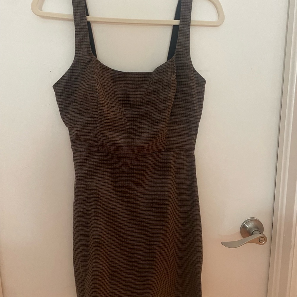 Elegant Brown Dress